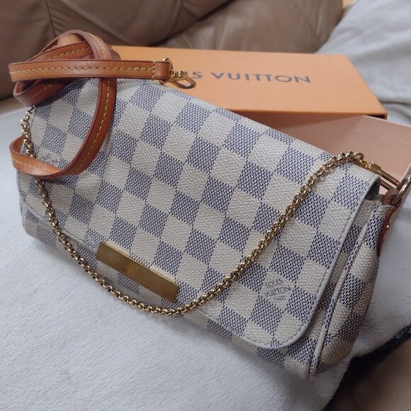 💙🤍 Louis Vuitton Full Set Discontinued Favorite Damier Azur - Picture 14 of 16